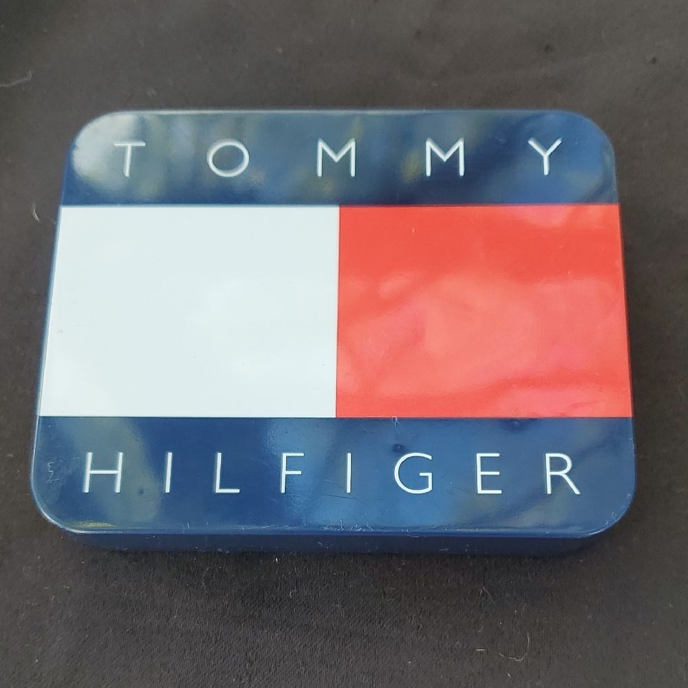 Tommy Hilfiger Red, White, and Blue Tin 🌏5/$10🌏